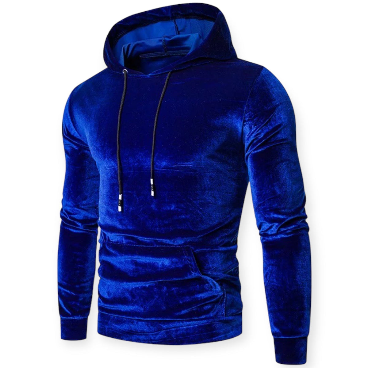 Heren Hoodie Capuchon Trekkoord - Sportieve Sweater met Kangoeroezak
