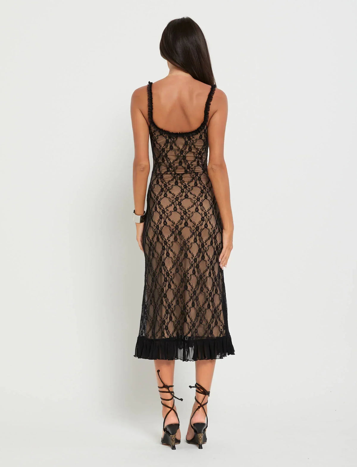 EVI | Elegante Kanten Maxi Jurk voor Dames