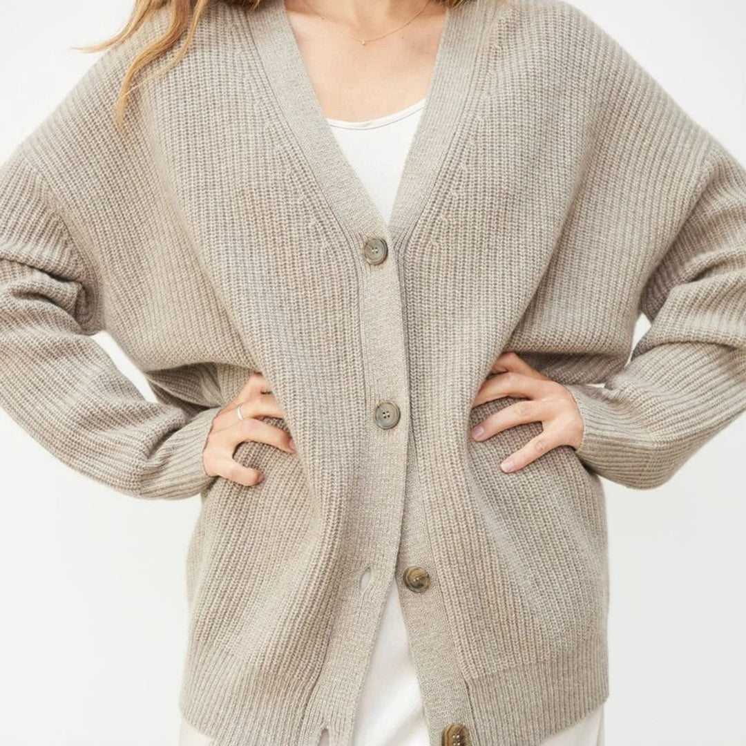 Gina Dames Vest | Zachte Wolmix , Oversized Zwart Vest Dames