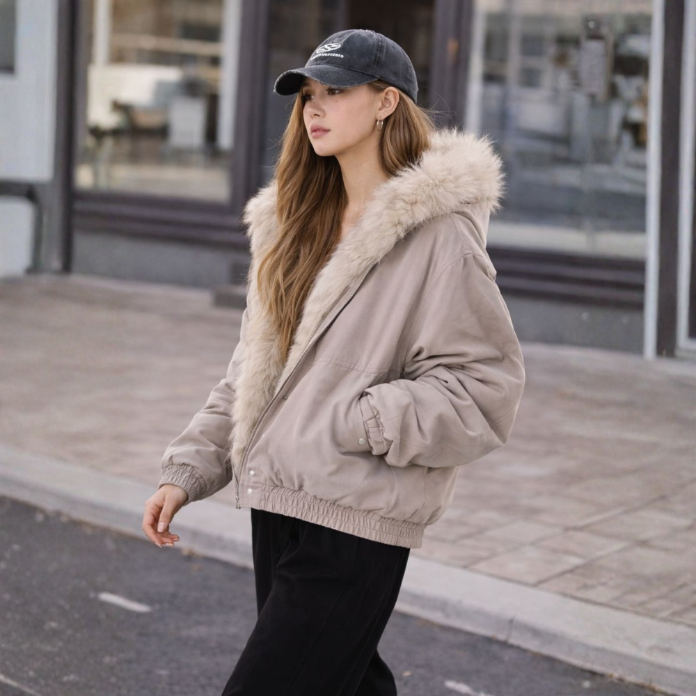 Jennifer parka dames | Warme winterjas met voering en eigentijds design