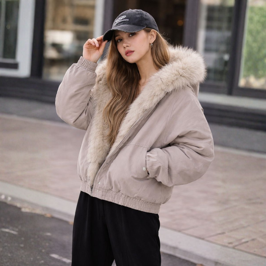 Jennifer parka dames | Warme winterjas met voering en eigentijds design