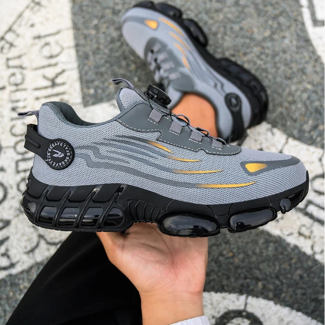 Heren Werkschoenen met Antislipzool en Draaisluiting