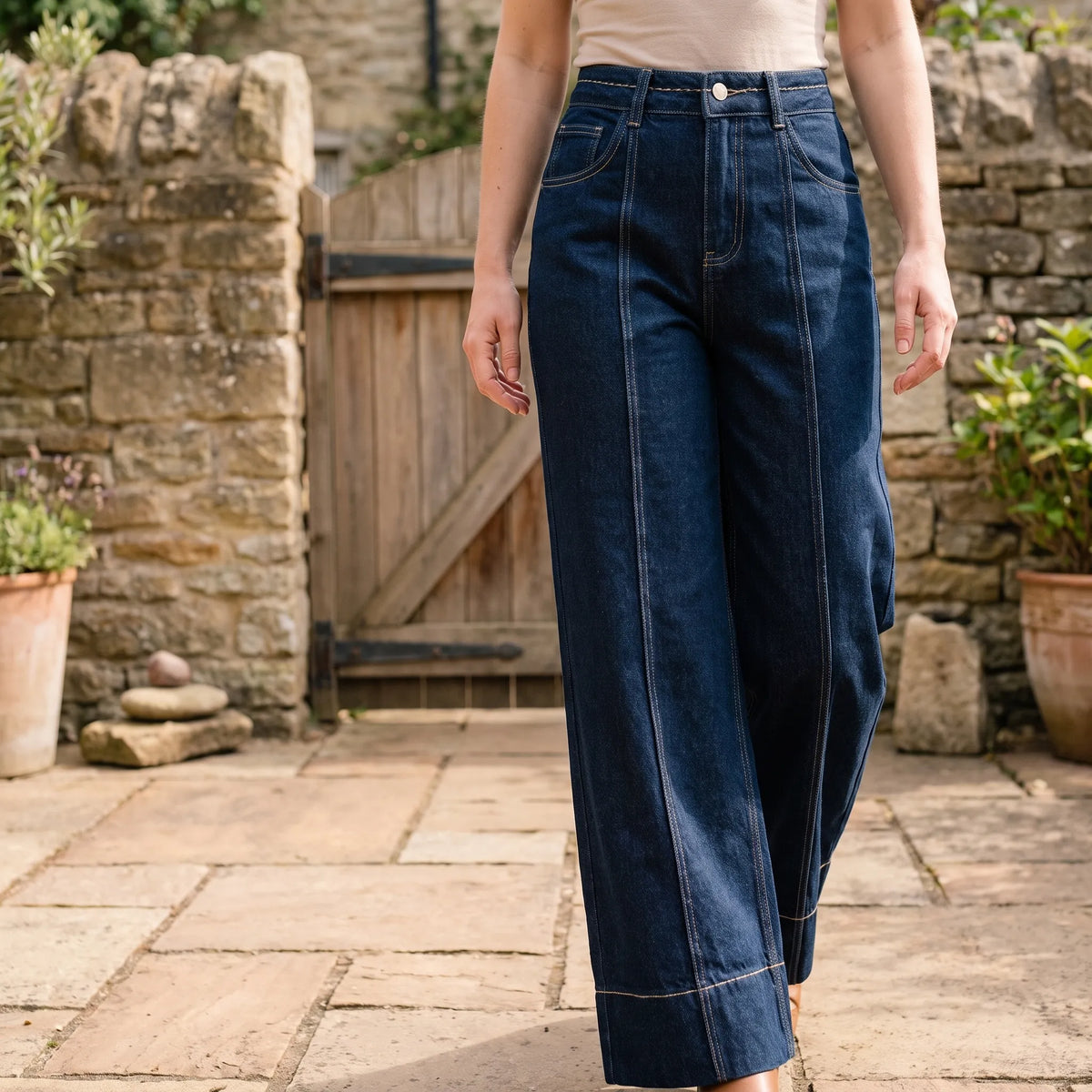 Elaine | Wijde Jeans