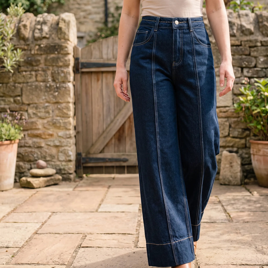 Elaine | Wijde Jeans