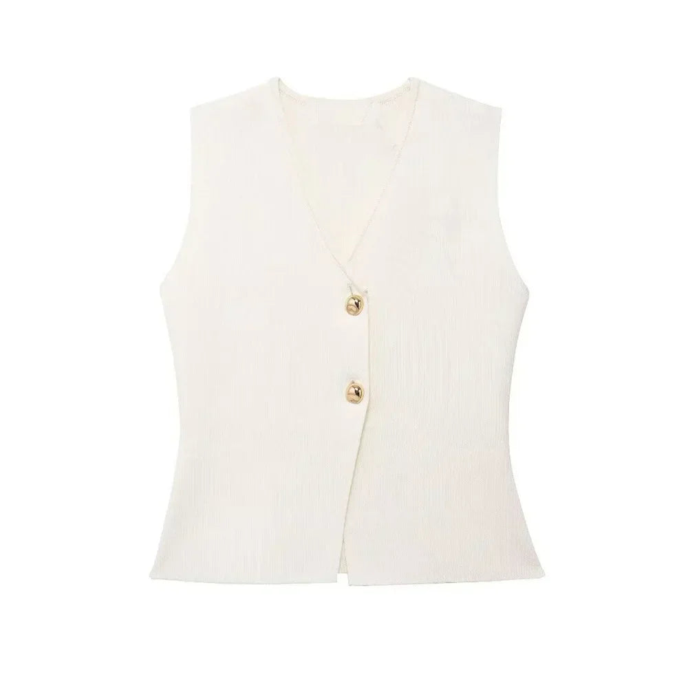Bau-ann | Mouwloze Gilet Top