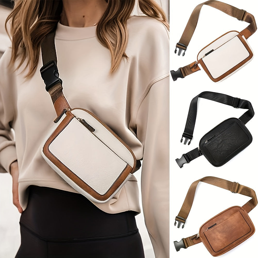 Trendy Dames Crossbody Sling Tas - Waterdicht, Lichtgewicht en Stijlvol voor Reizen en Outdoor