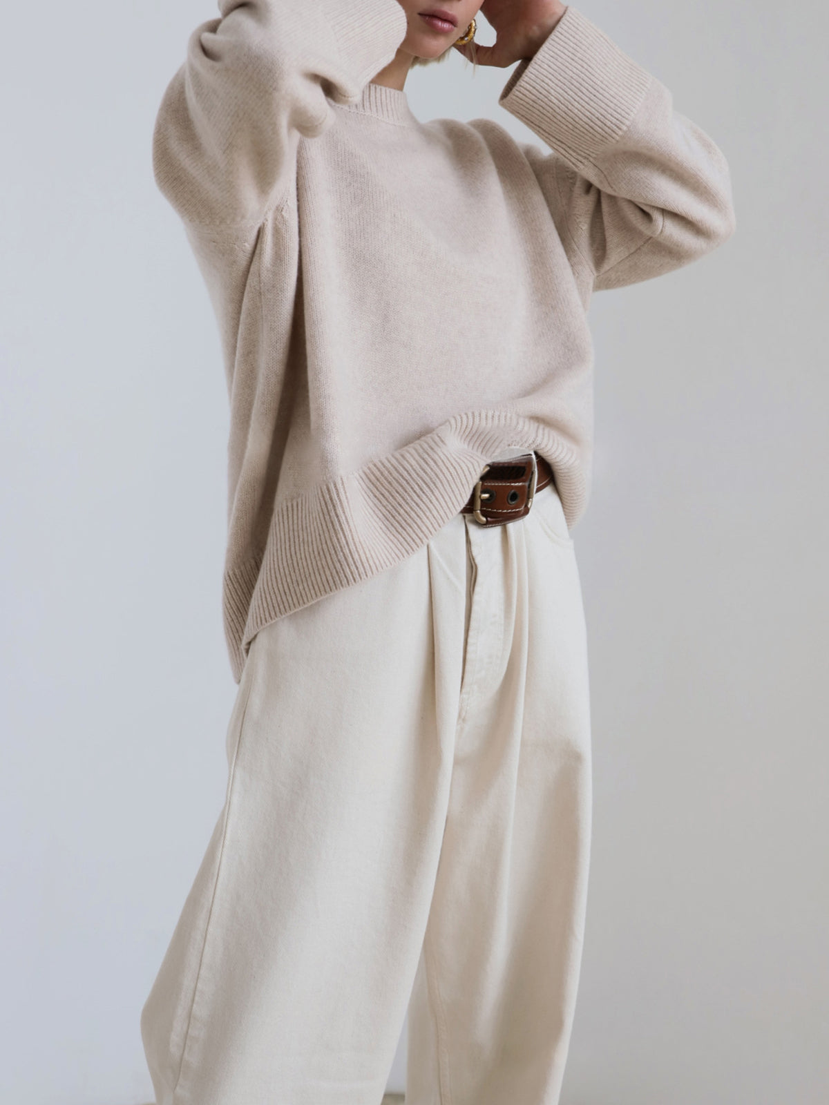 Oversized Trui | Dames gebreide trui met casual stijl en comfortabele pasvorm
