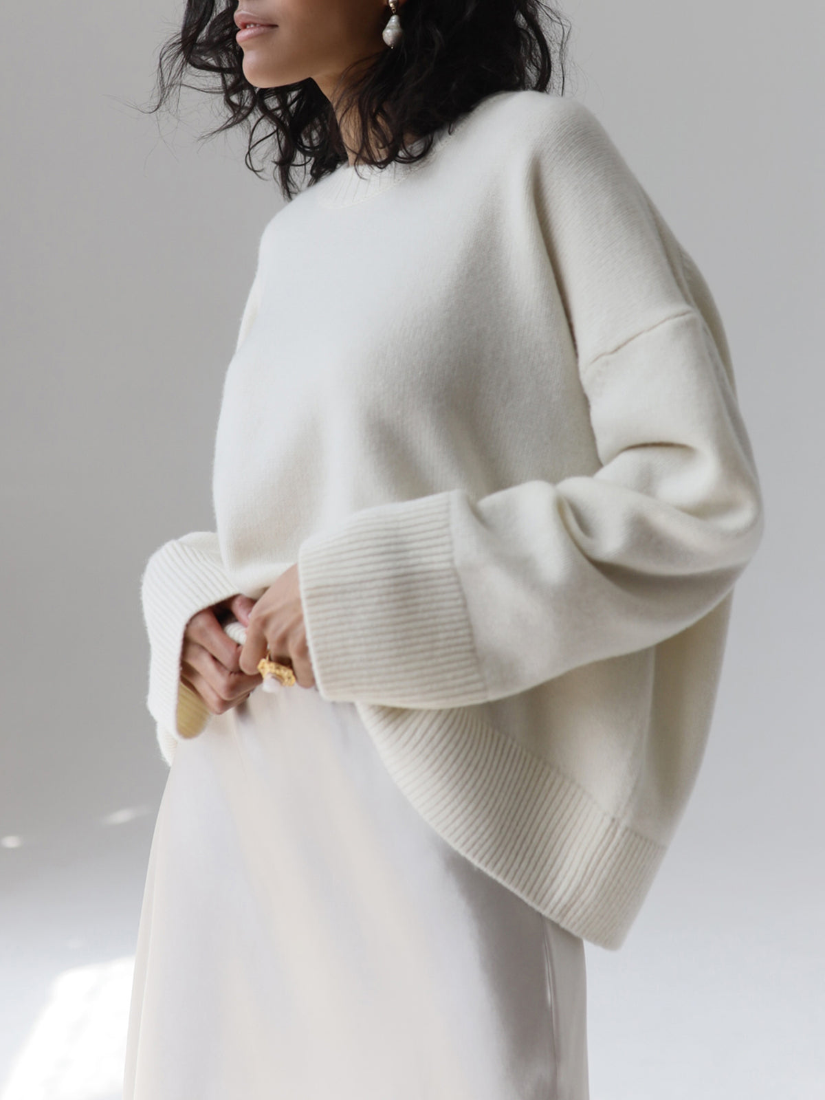 Oversized Trui | Dames gebreide trui met casual stijl en comfortabele pasvorm