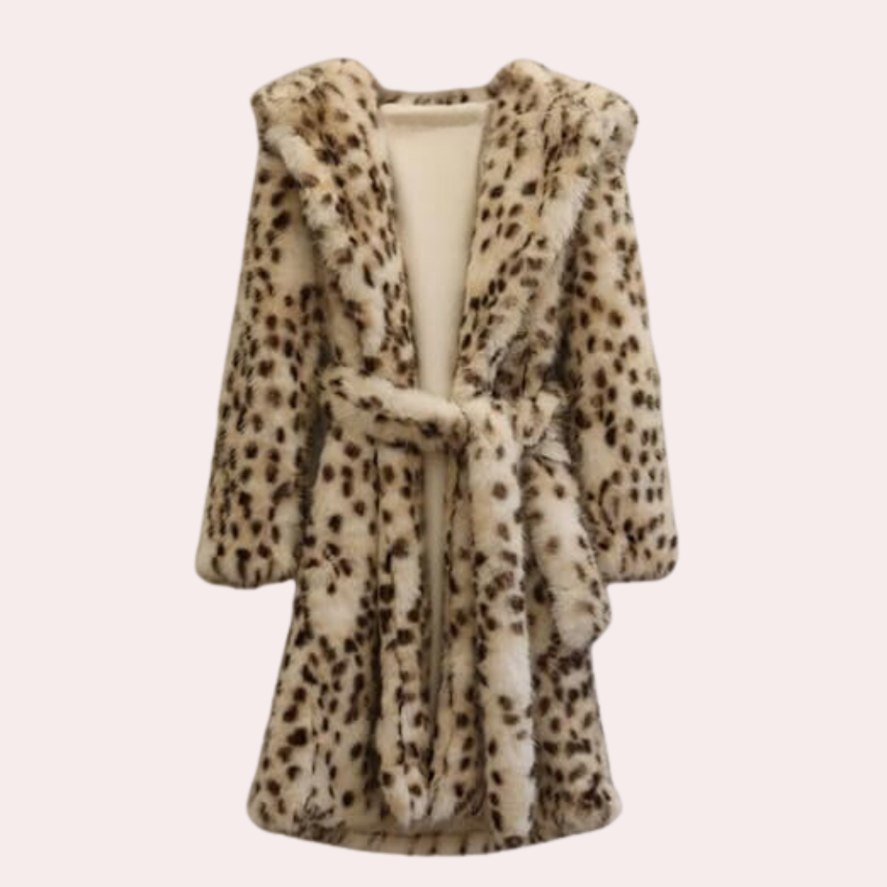 Dames Badjas – Zachte Lounge-Stijl met Capuchon en Fluweelachtige Textuur – Amelia