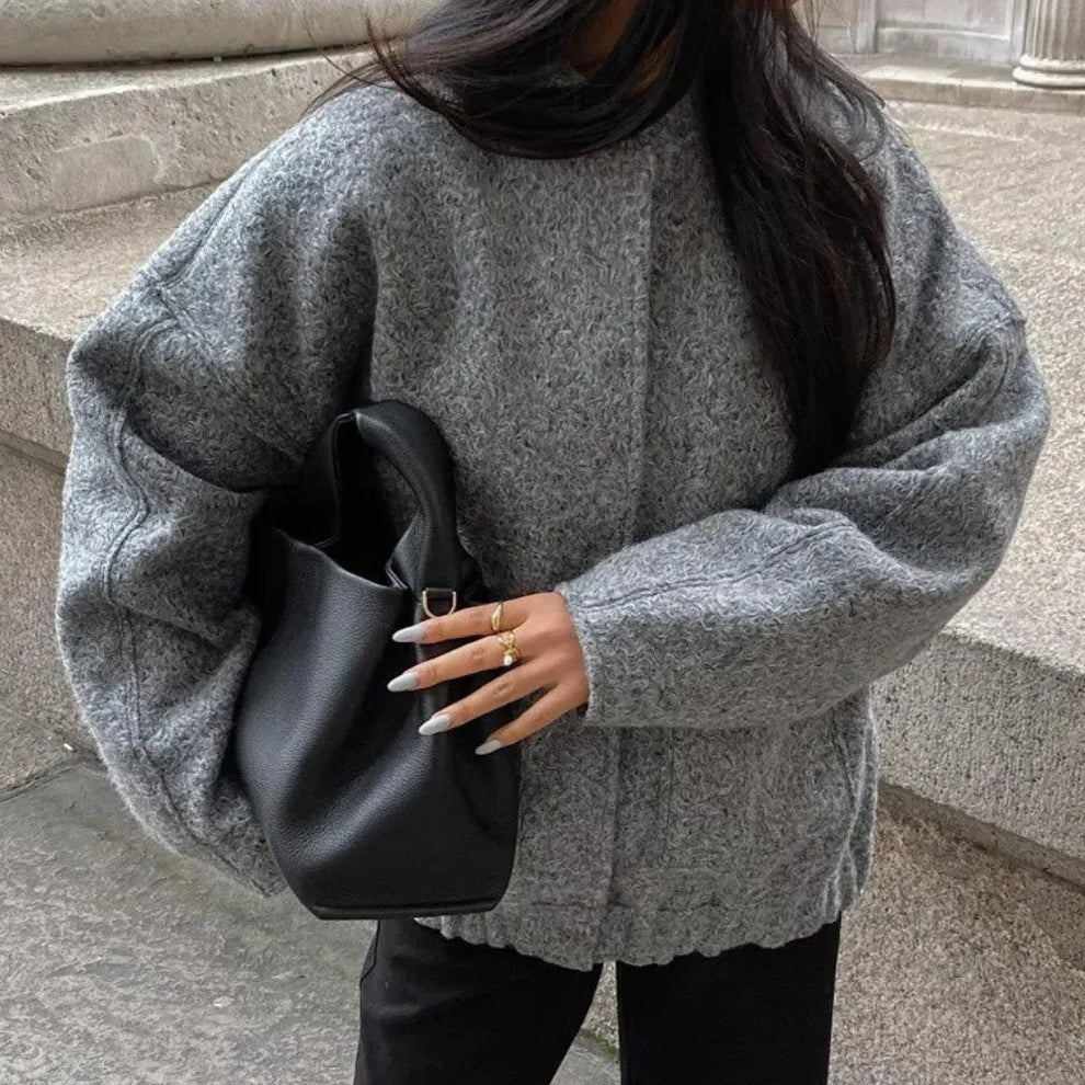 Oversized herfst Bomber | Dames bomberjack met relaxte fit en moderne look