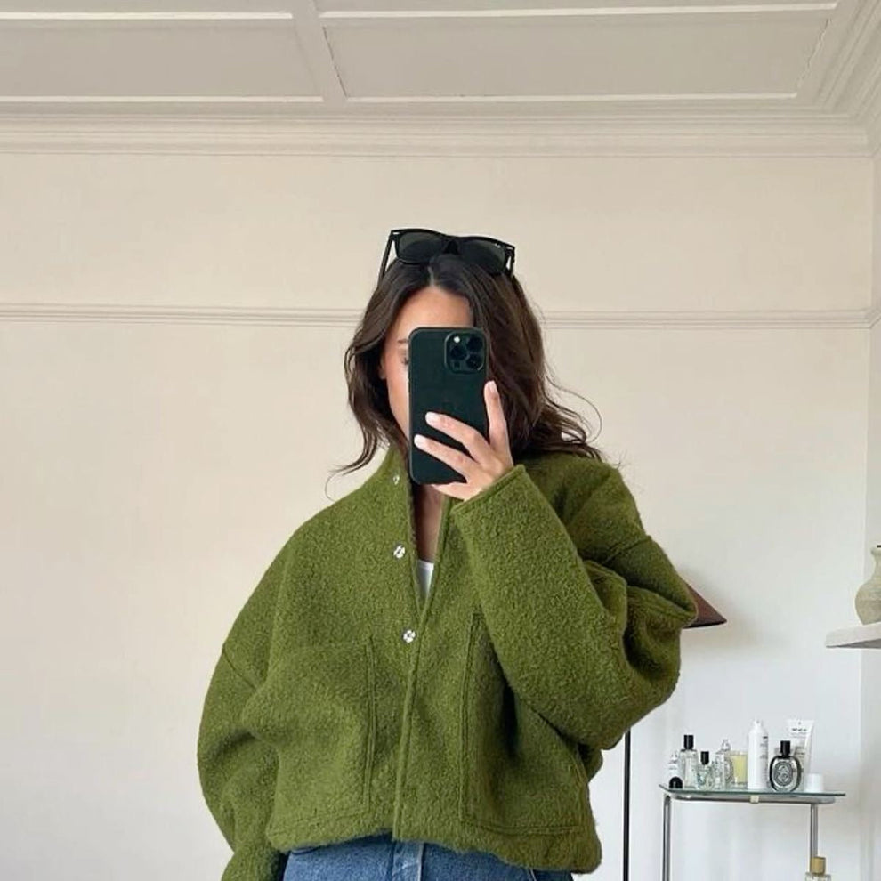 Oversized herfst Bomber | Dames bomberjack met relaxte fit en moderne look