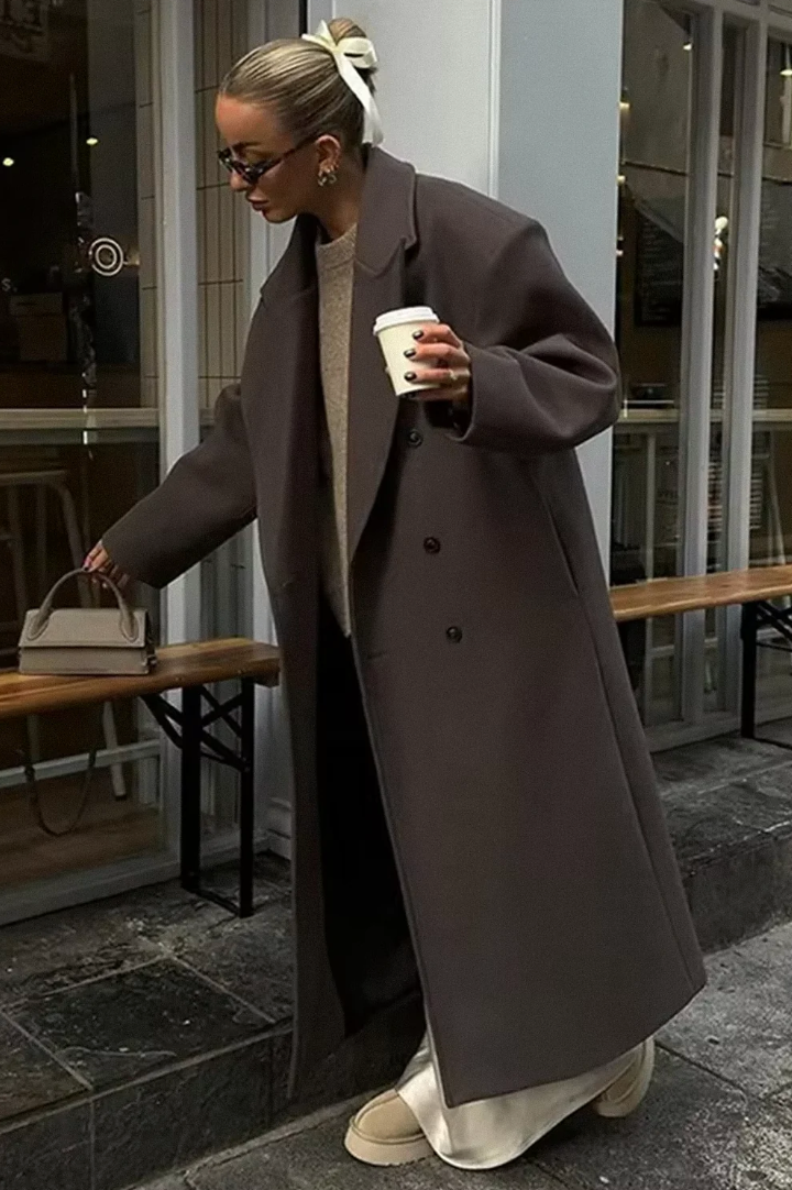 Ayesha - Oversized mantel jas