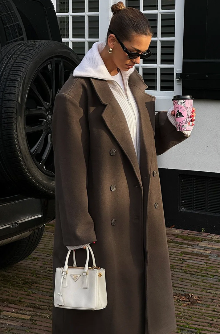 Ayesha - Oversized mantel jas