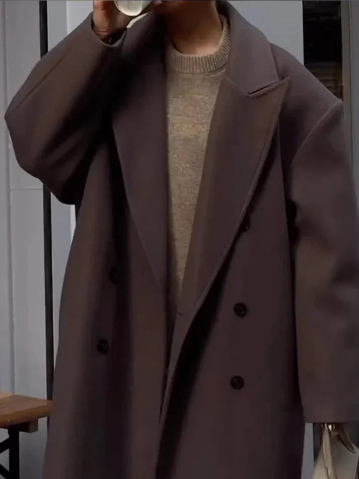 Ayesha - Oversized mantel jas