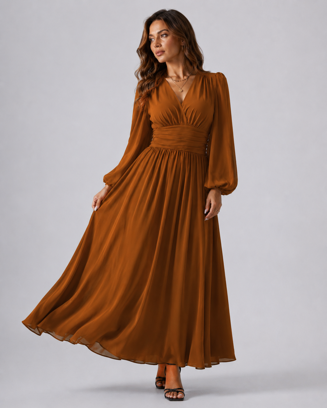 Emily - Elegante Maxi Jurk