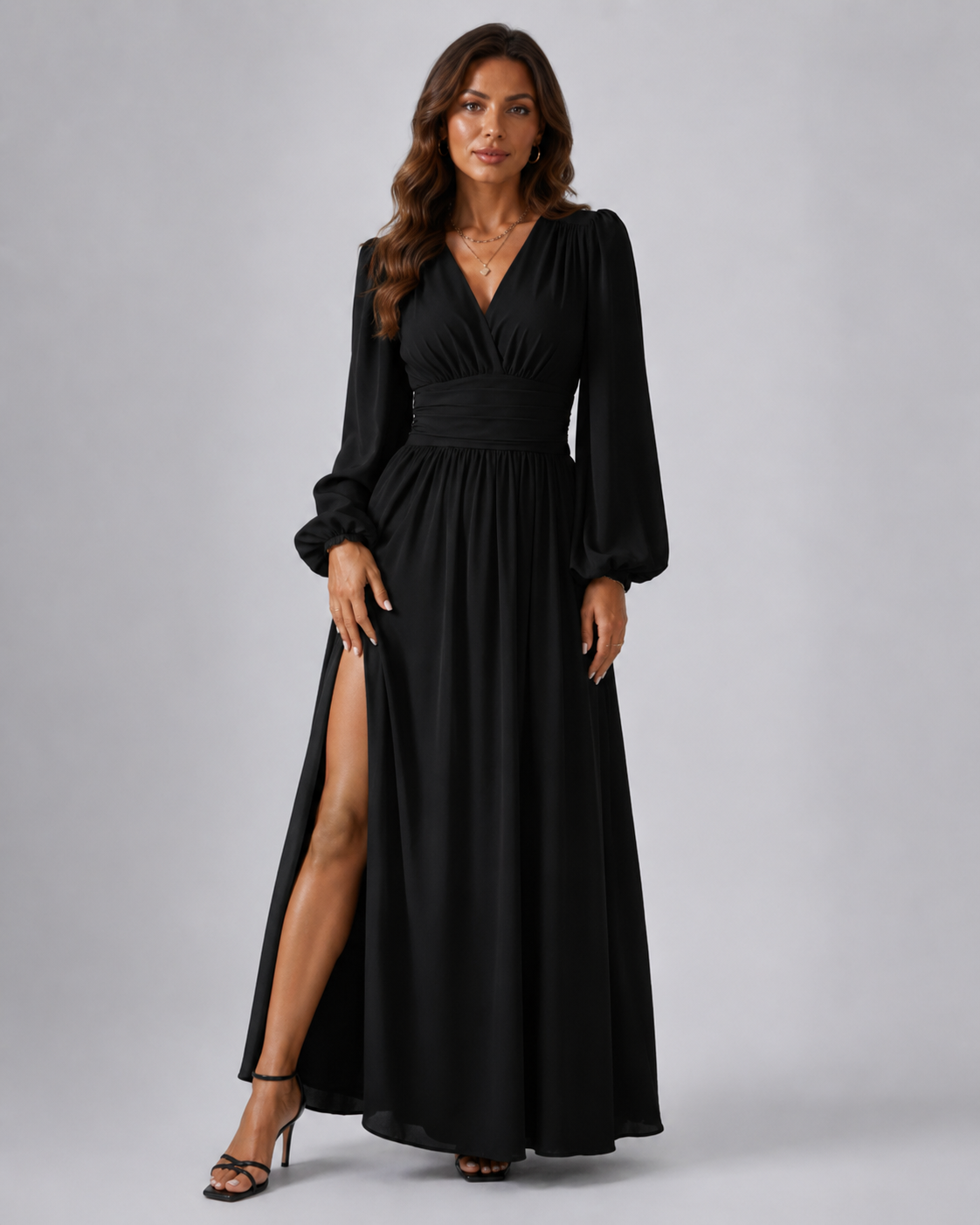 Emily - Elegante Maxi Jurk