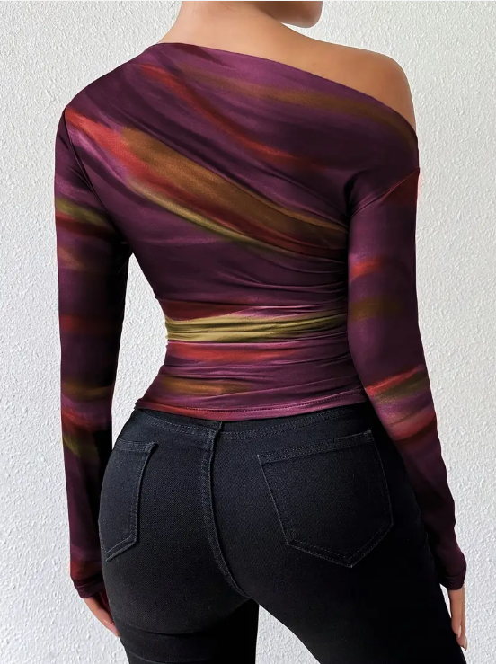 Bethany | Off-shoulder top voor dames met elegante pasvorm en moderne uitstraling