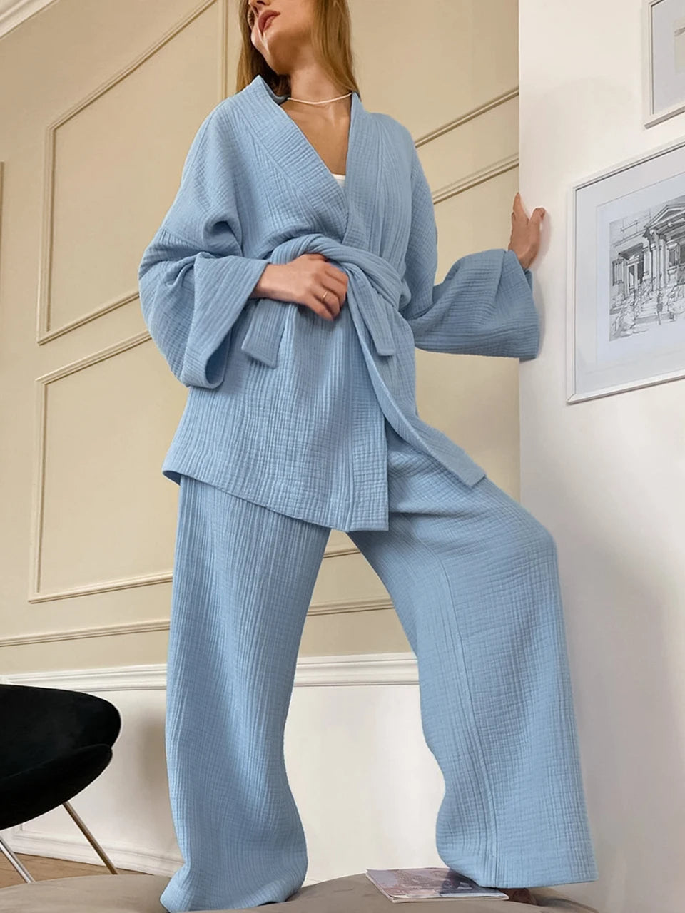 Comfortabele Kimono Set voor Dames