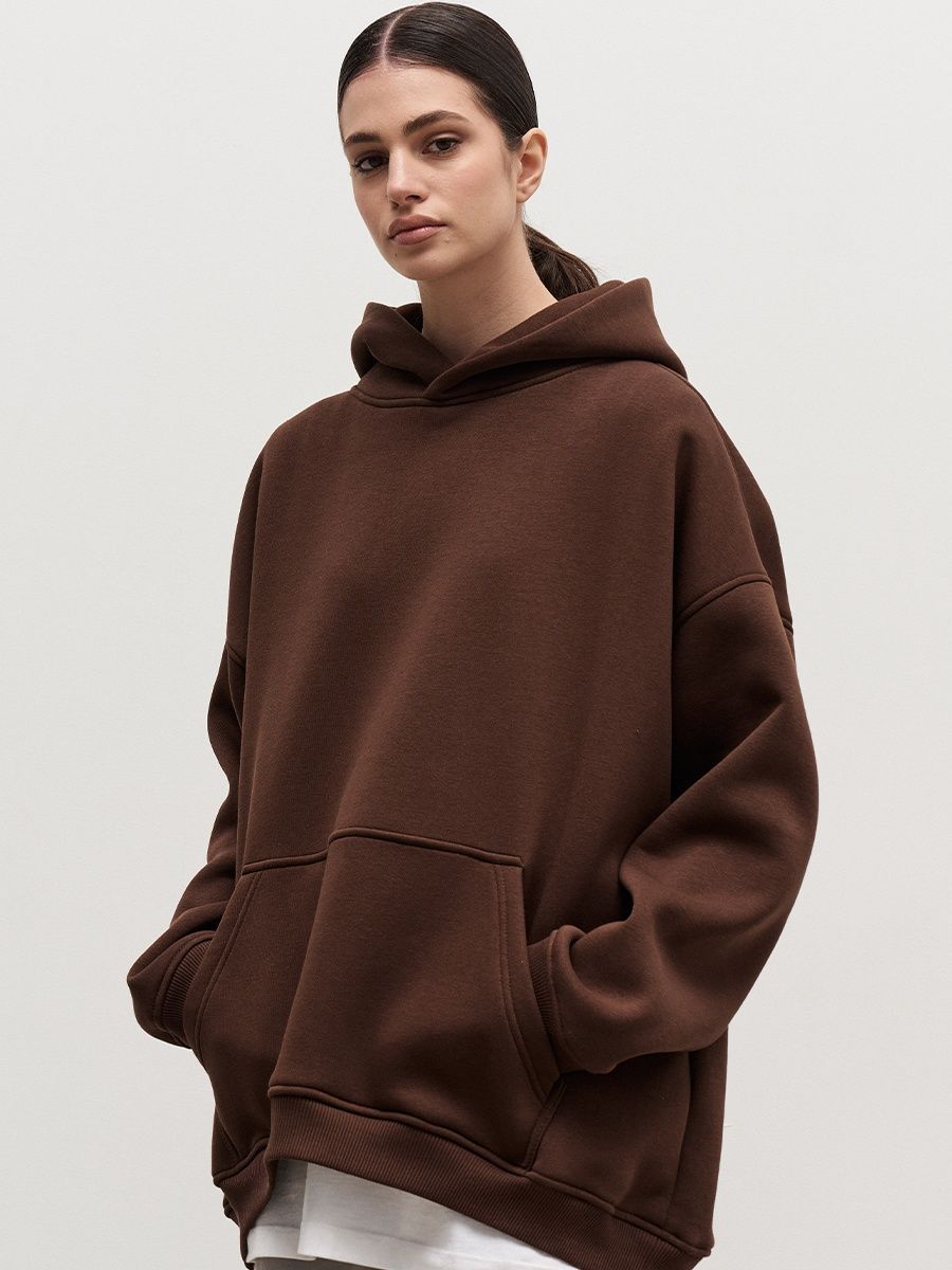 Brenna - Comfortabele Oversized Hoodie met Voorzak voor Vrouwen