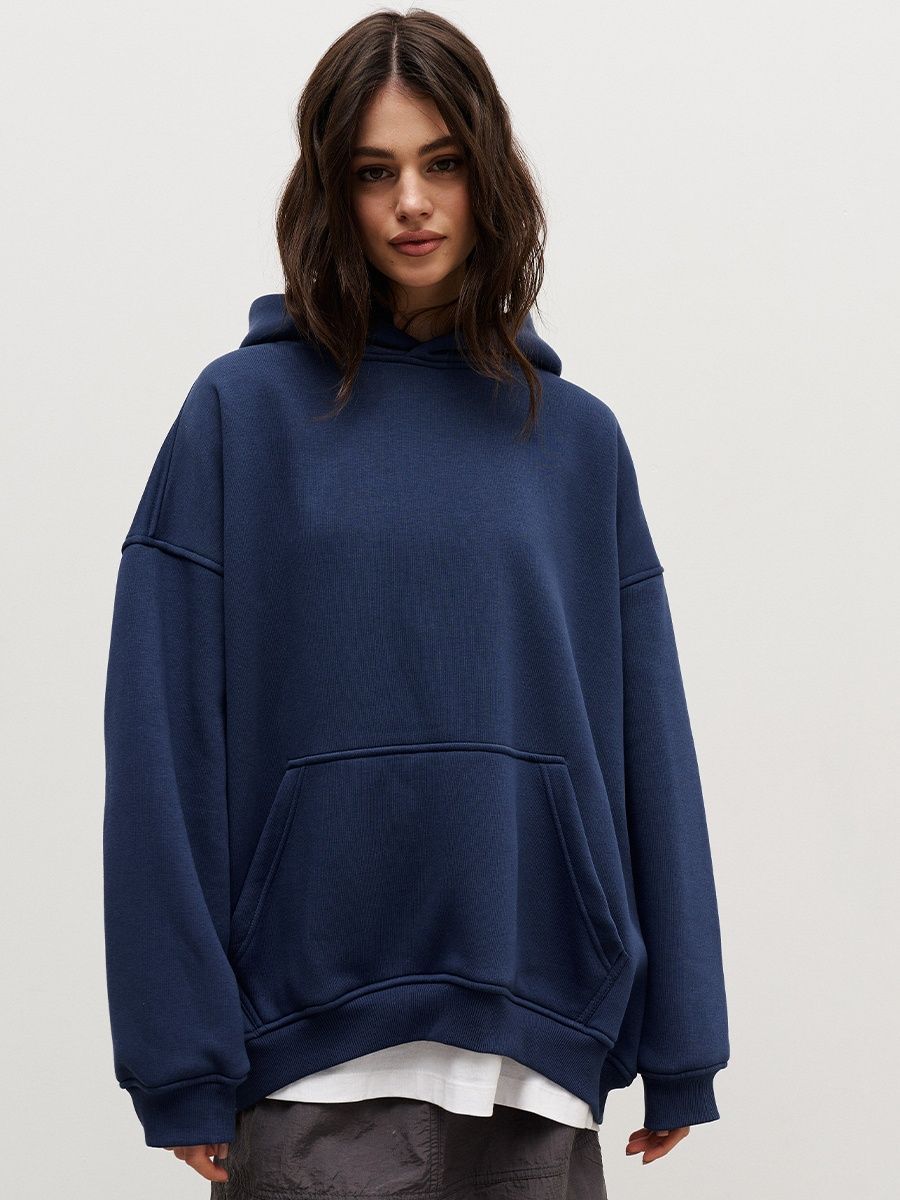 Brenna - Comfortabele Oversized Hoodie met Voorzak voor Vrouwen
