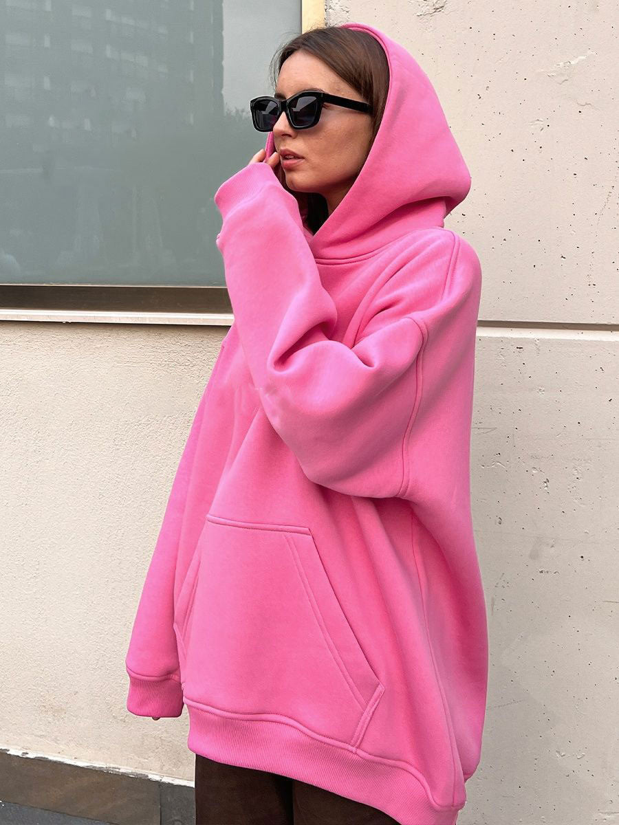 Brenna - Comfortabele Oversized Hoodie met Voorzak voor Vrouwen