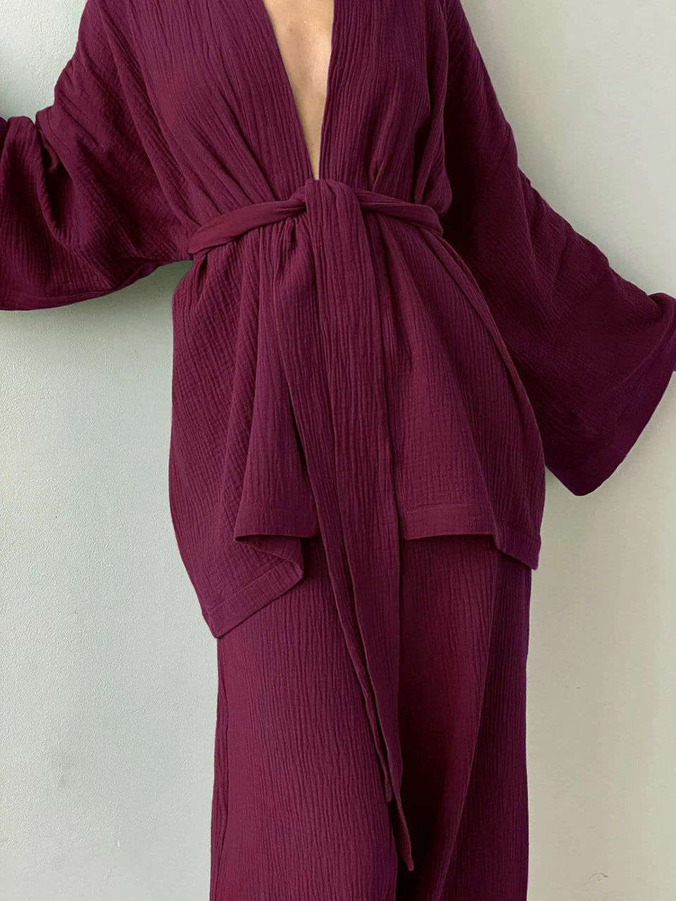 Comfortabele Kimono Set voor Dames