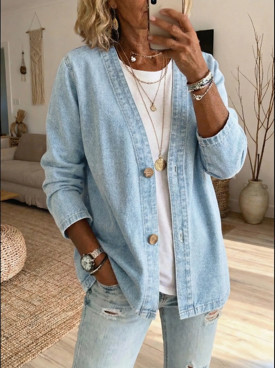 Maria - Casual denim jas