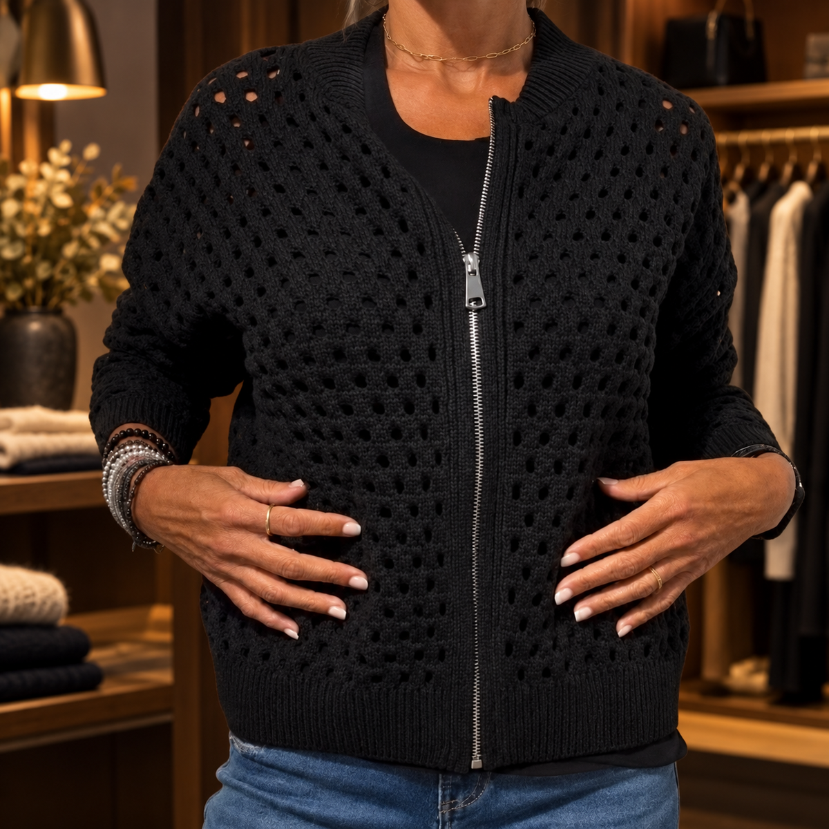 Geke - Premium Gebreid vest
