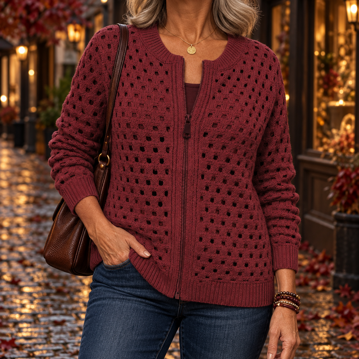 Geke - Premium Gebreid vest