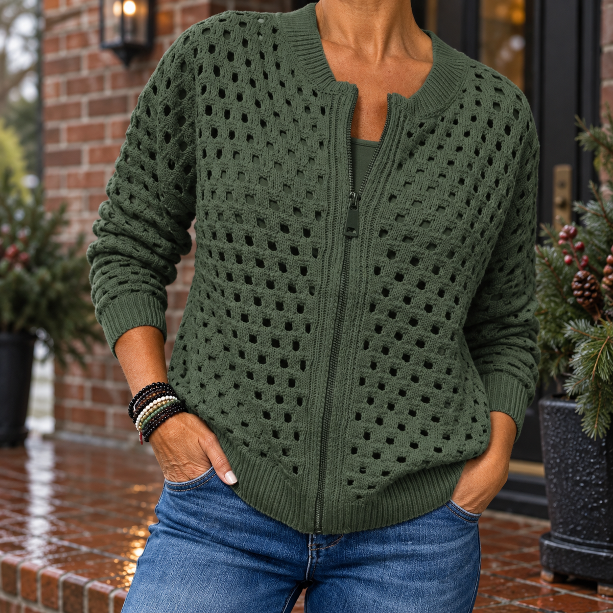 Geke - Premium Gebreid vest