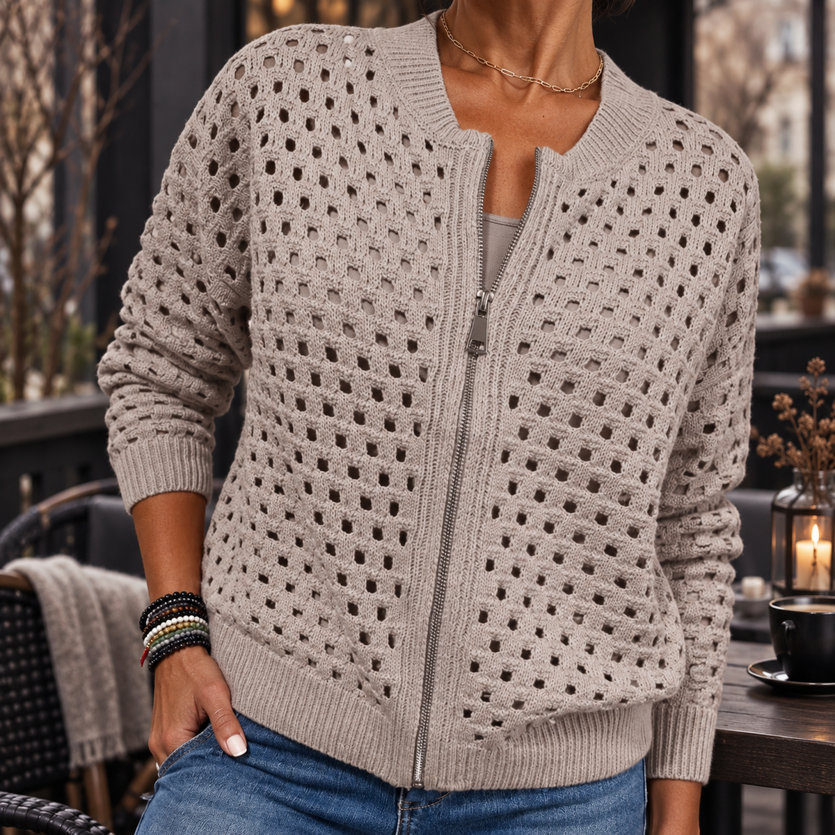 Geke - Premium Gebreid vest