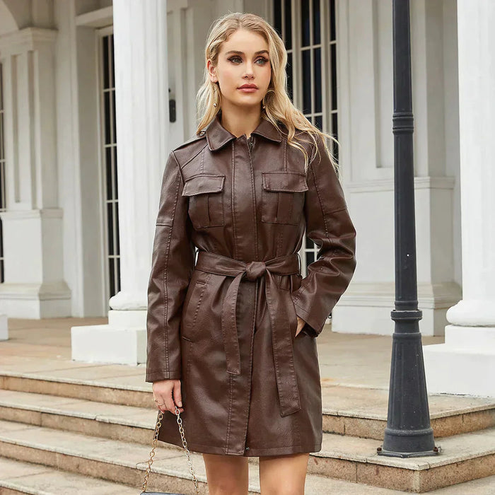 Leren Jas | Dames jas van hoogwaardig leer met tijdloos design