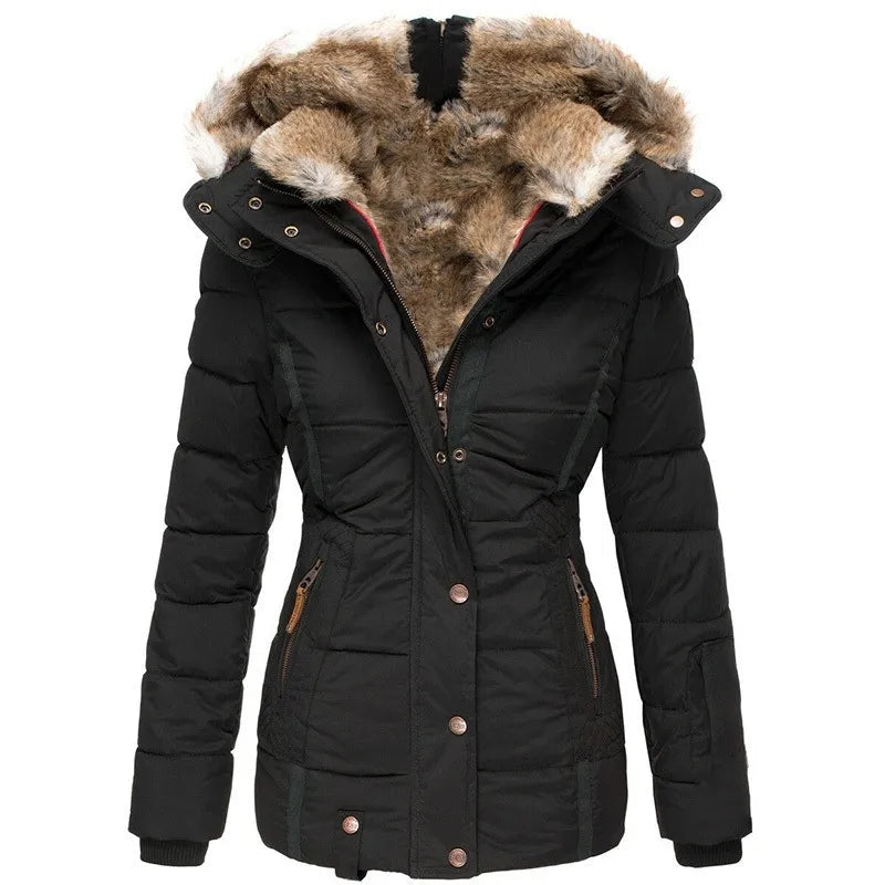 Mandy - Parka Jasje Met Voering Voor Vrouwen