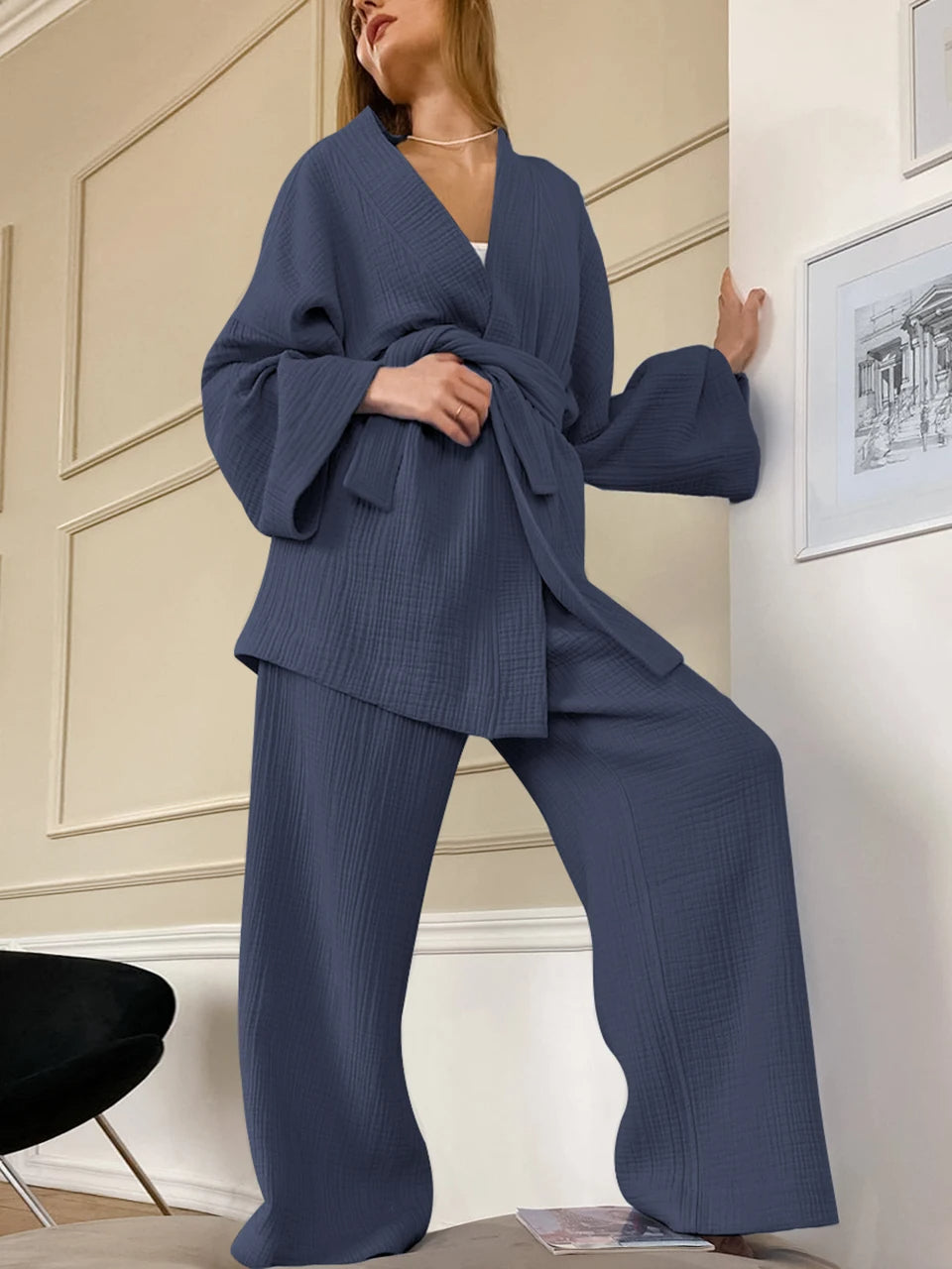 Comfortabele Kimono Set voor Dames