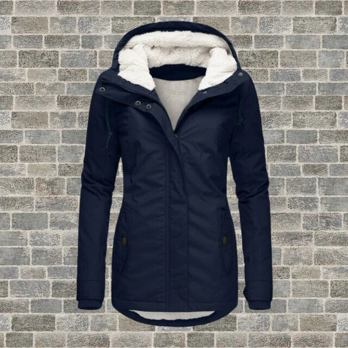 Anne Dames Winterjas met Capuchon, Warm en Waterdicht