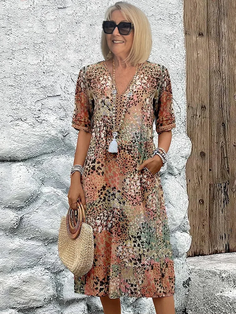 Chantal - Chique midi-jurk