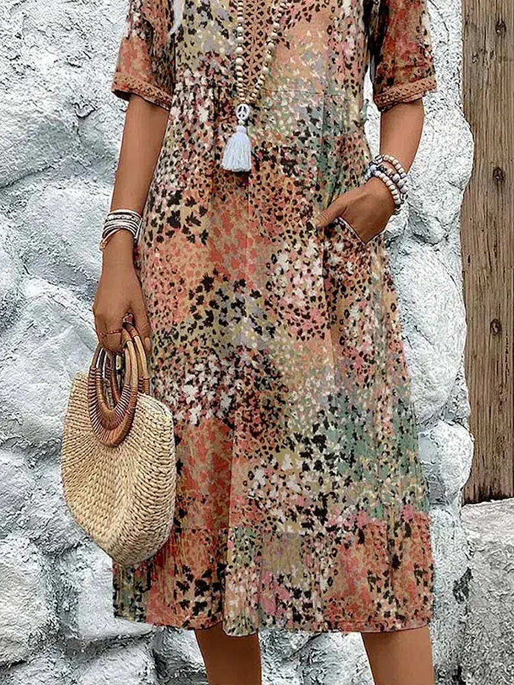 Chantal - Chique midi-jurk
