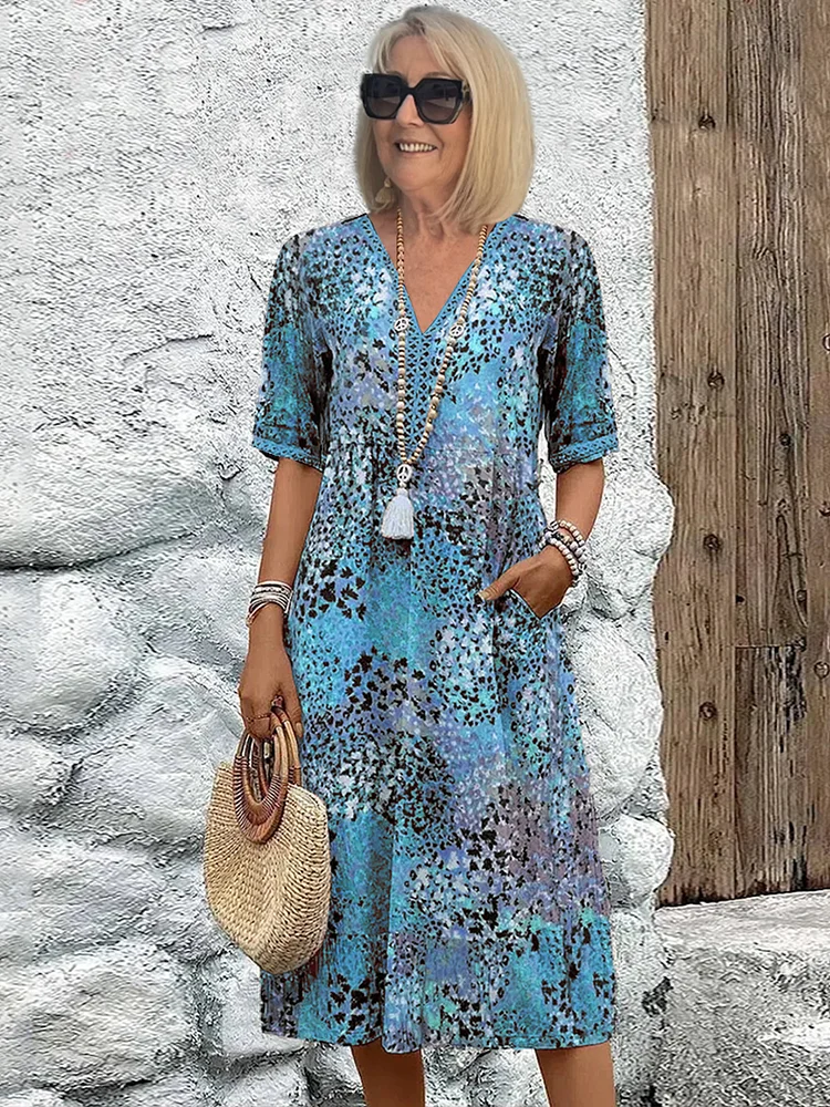 Chantal - Chique midi-jurk
