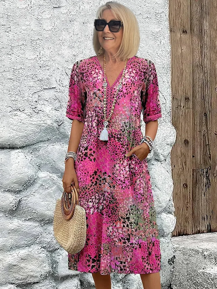 Chantal - Chique midi-jurk