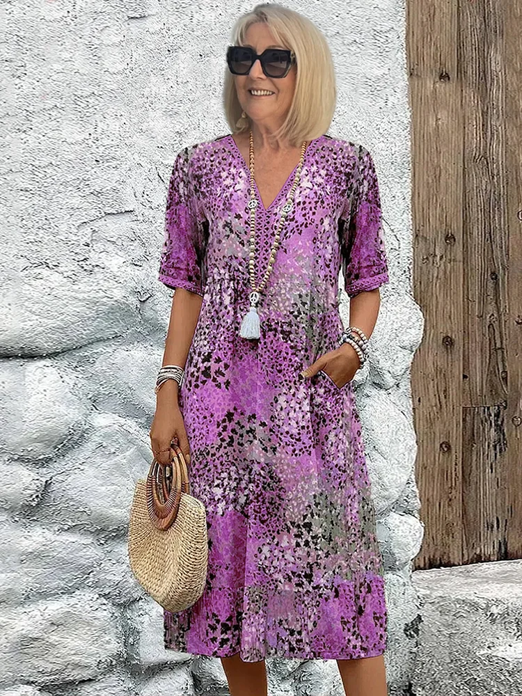 Chantal - Chique midi-jurk