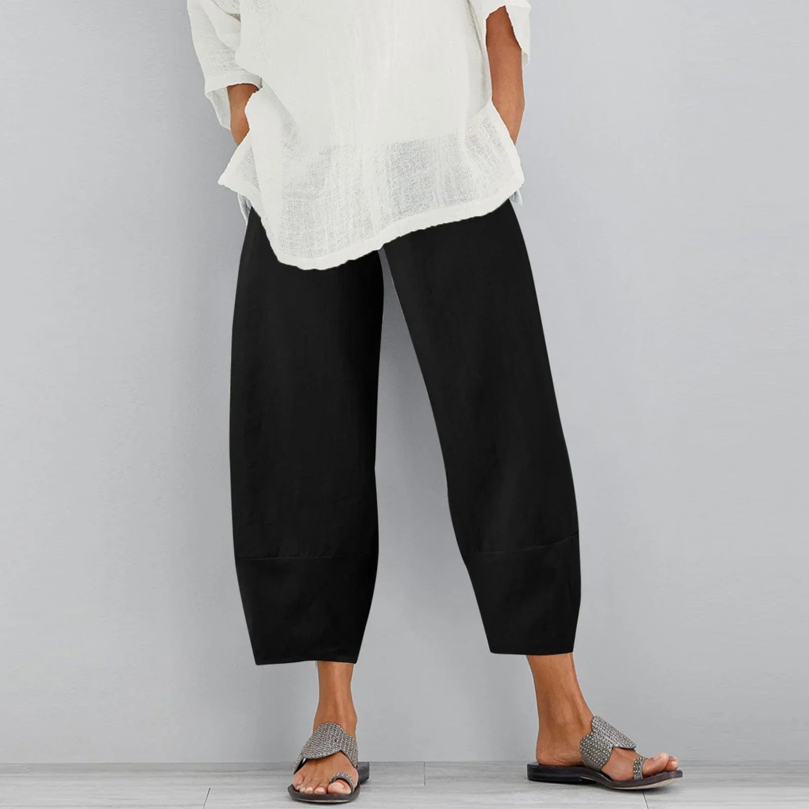 Dames Losvallende Broek – Casual Pasvorm voor Dagelijks Gebruik