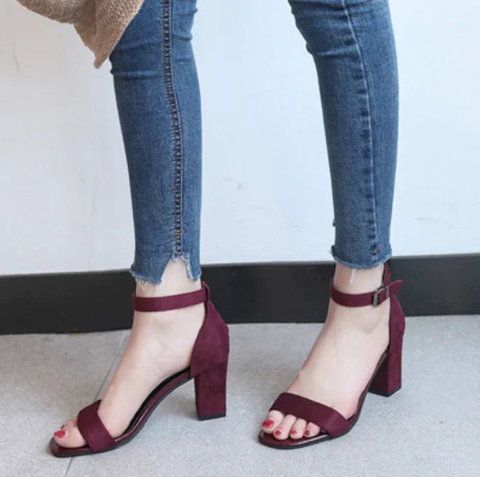 Elegante hak sandalen
