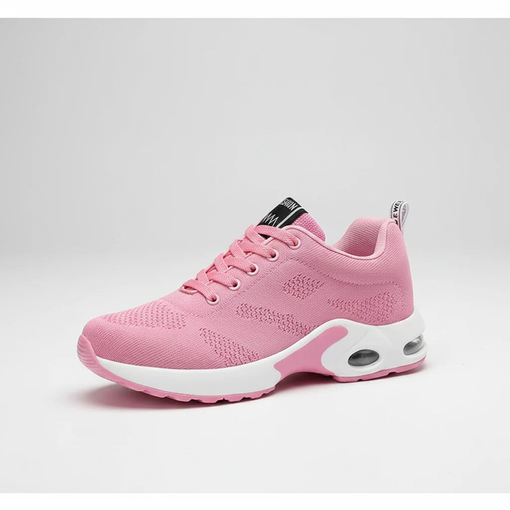 Dames Wandel- en Werkschoenen – Lichtgewicht Sneakers met Orthopedische Zool & Air Cushion