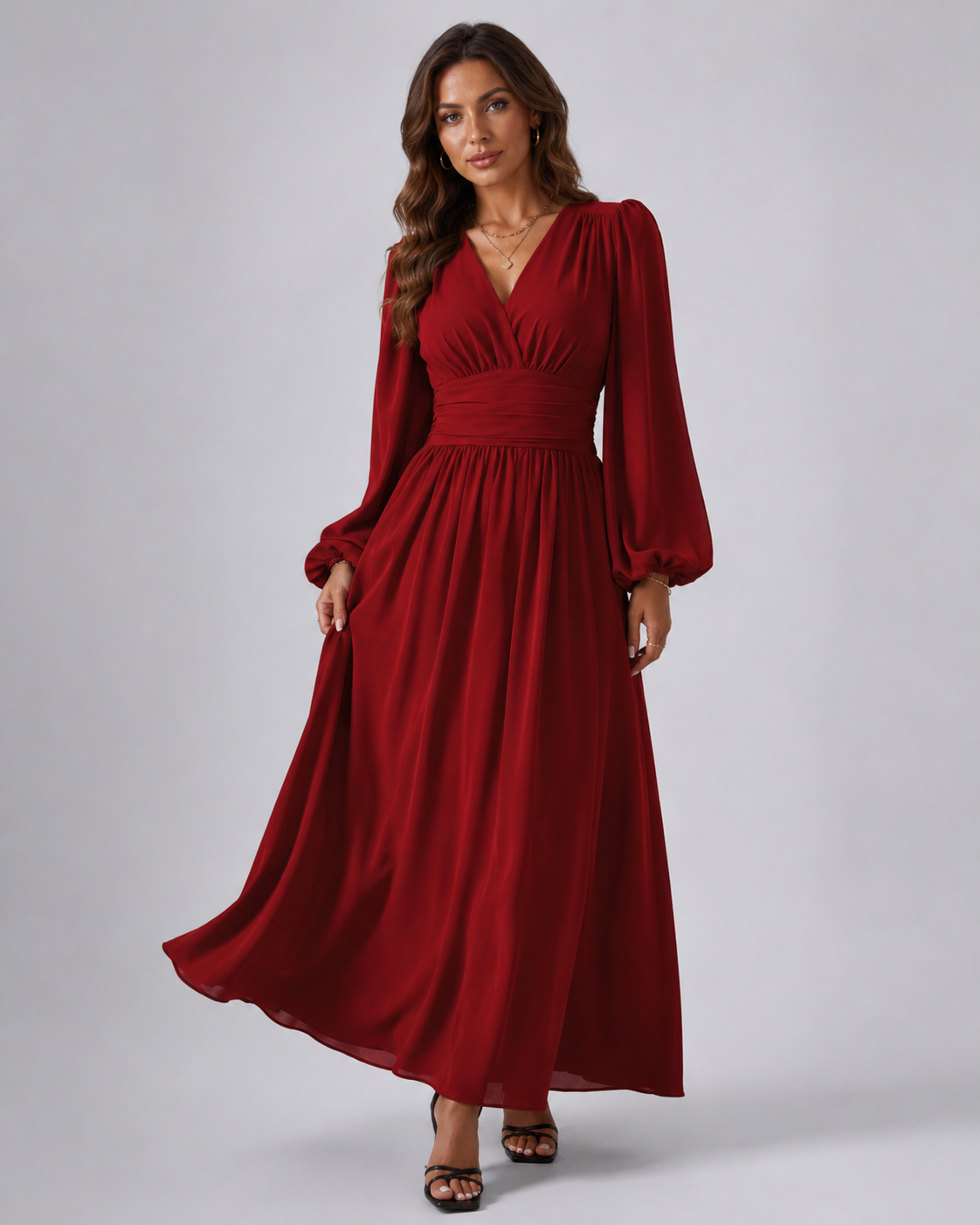 Emily - Elegante Maxi Jurk