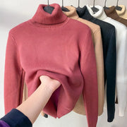 Luxe Wintertrui | Dames trui met fluwelen voering en zachte katoenmix