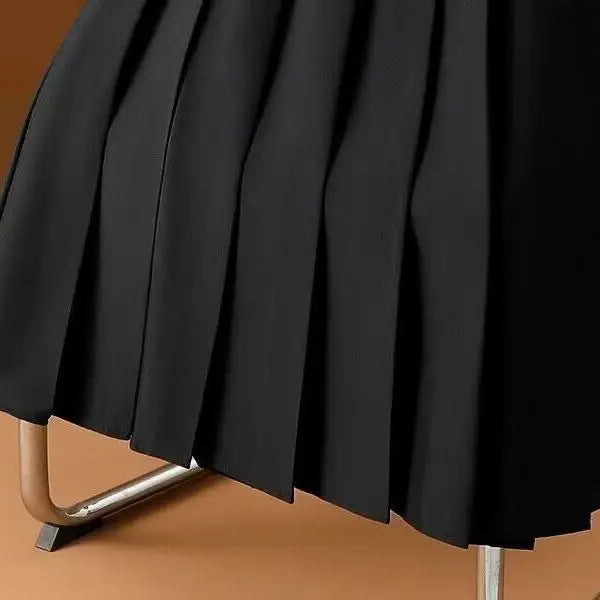 Geplooide midi rok voor dames