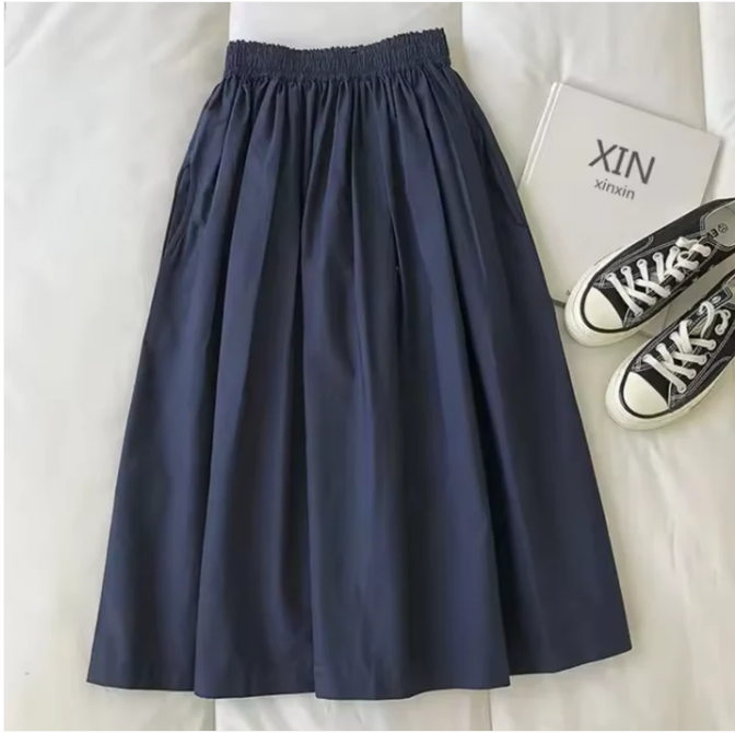 Giselle - Wijde Rok Met Hoge Taille