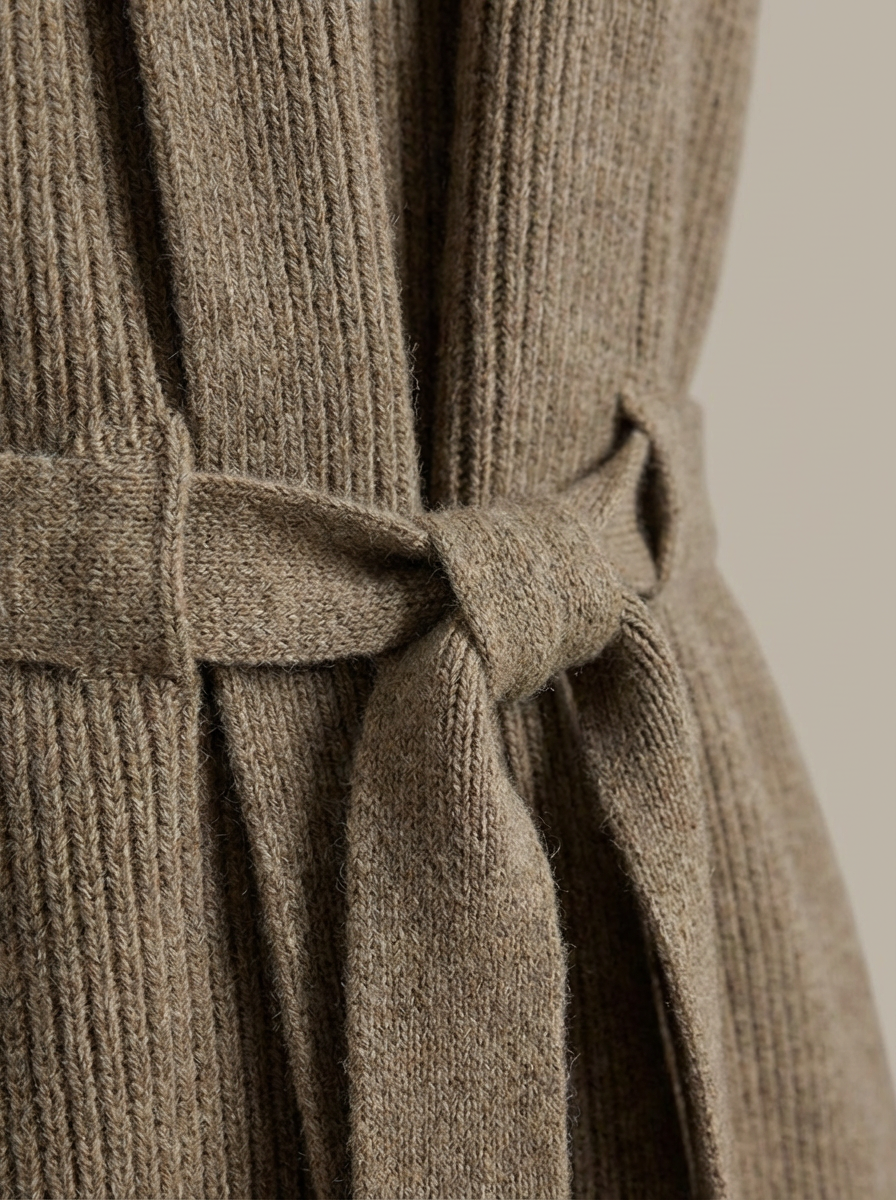 Dames Getailleerd Gilet – Mouwloos met Strikceintuur, Geschikt voor Lente en Zomer