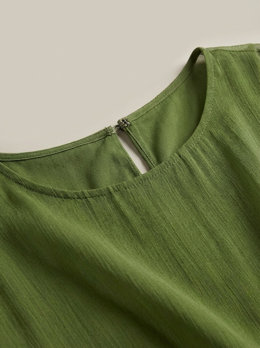 Dames Wijde Pasvorm Maxi Jurk – Geschikt voor Lente en Zomer, Met Vleermuismouwen en Casual Stijl