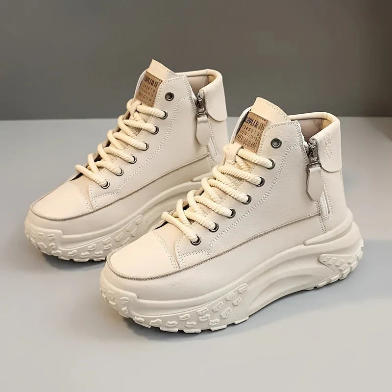 Hoge platform sneakers